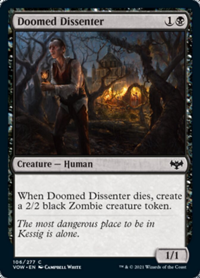 Doomed Dissenter [Innistrad: Crimson Vow] | Gear Gaming Bentonville