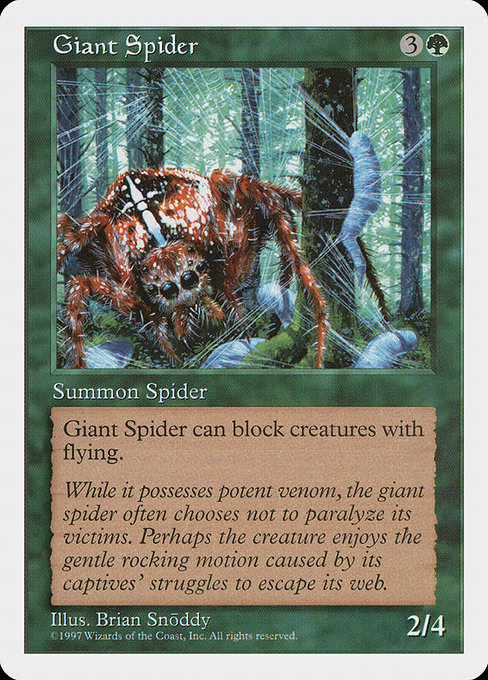 Giant Spider [Fifth Edition] | Gear Gaming Bentonville