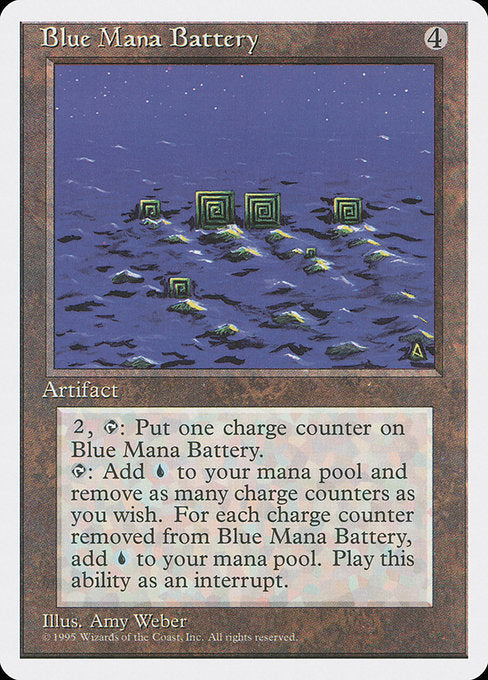 Blue Mana Battery [Fourth Edition] | Gear Gaming Bentonville