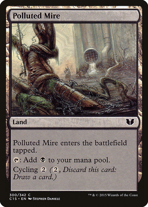 Polluted Mire [Commander 2015] | Gear Gaming Bentonville