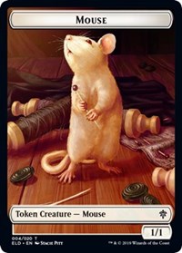 Mouse // Food (16) Double-sided Token [Throne of Eldraine Tokens] | Gear Gaming Bentonville