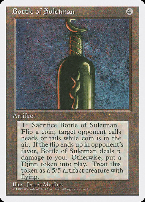 Bottle of Suleiman [Fourth Edition] | Gear Gaming Bentonville