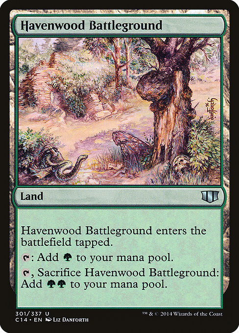 Havenwood Battleground [Commander 2014] | Gear Gaming Bentonville