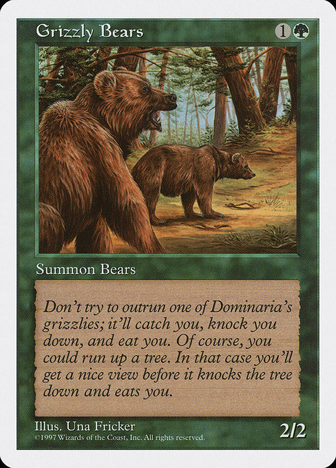 Grizzly Bears [Fifth Edition] | Gear Gaming Bentonville