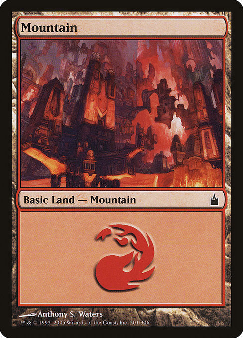 Mountain (301) [Ravnica: City of Guilds] | Gear Gaming Bentonville