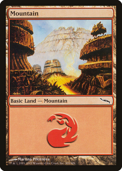 Mountain (301) [Mirrodin] | Gear Gaming Bentonville