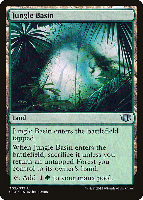 Jungle Basin [Commander 2014] | Gear Gaming Bentonville