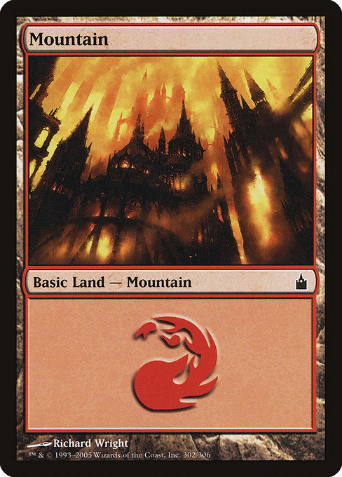 Mountain (302) [Ravnica: City of Guilds] | Gear Gaming Bentonville