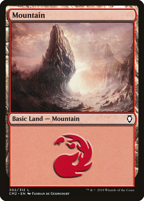 Mountain (302) [Commander Anthology Volume II] | Gear Gaming Bentonville