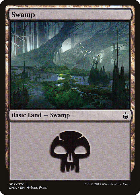 Swamp (302) [Commander Anthology] | Gear Gaming Bentonville