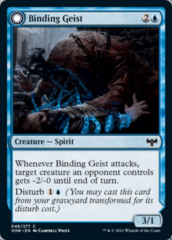 Binding Geist // Spectral Binding [Innistrad: Crimson Vow] | Gear Gaming Bentonville