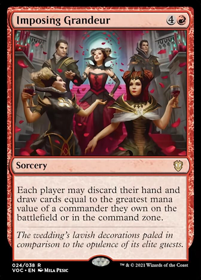 Imposing Grandeur [Innistrad: Crimson Vow Commander] | Gear Gaming Bentonville