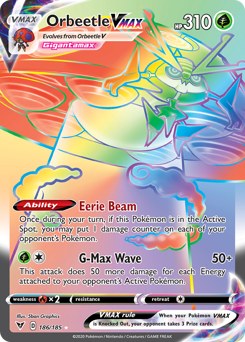 Orbeetle VMAX (186/185) [Sword & Shield: Vivid Voltage] | Gear Gaming Bentonville
