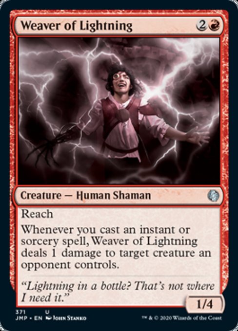 Weaver of Lightning [Jumpstart] | Gear Gaming Bentonville