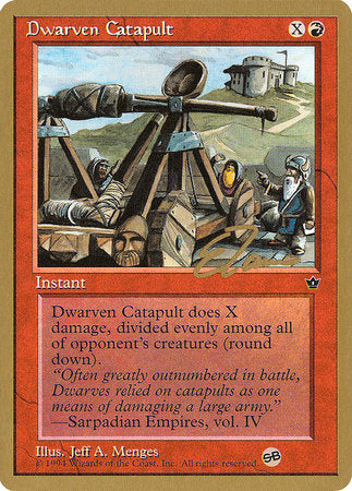 Dwarven Catapult - 1996 Eric Tam (FEM) (SB) [World Championship Decks] | Gear Gaming Bentonville