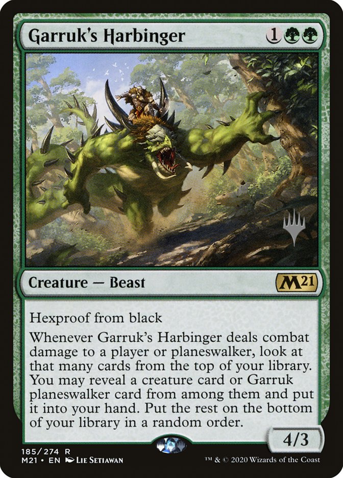 Garruk's Harbinger (Promo Pack) [Core Set 2021 Promos] | Gear Gaming Bentonville