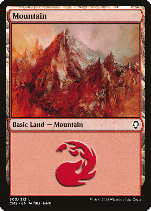 Mountain (303) [Commander Anthology Volume II] | Gear Gaming Bentonville