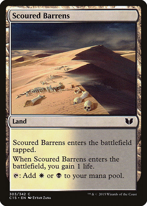 Scoured Barrens [Commander 2015] | Gear Gaming Bentonville