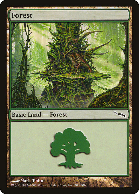 Forest (303) [Mirrodin] | Gear Gaming Bentonville