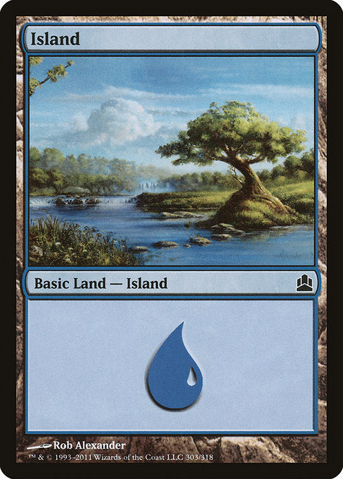 Island (303) [Commander] | Gear Gaming Bentonville