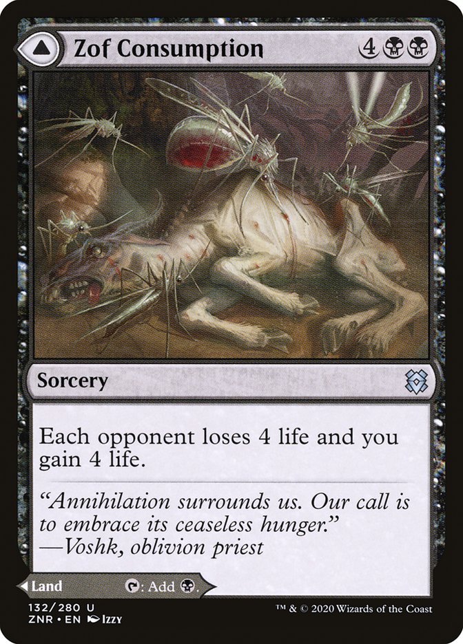 Zof Consumption // Zof Bloodbog [Zendikar Rising] | Gear Gaming Bentonville