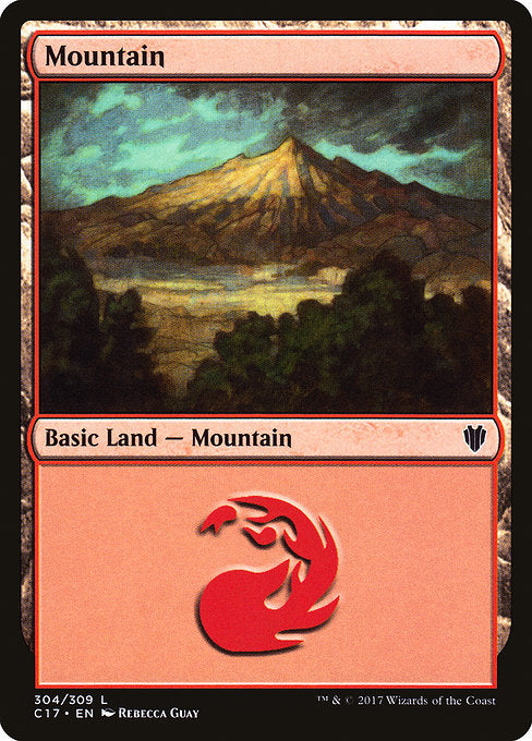 Mountain (304) [Commander 2017] | Gear Gaming Bentonville