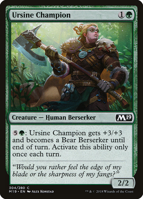 Ursine Champion [Core Set 2019] | Gear Gaming Bentonville