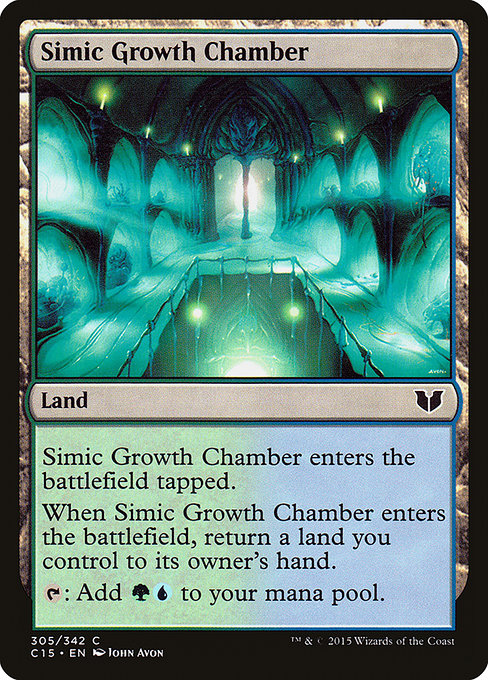 Simic Growth Chamber [Commander 2015] | Gear Gaming Bentonville