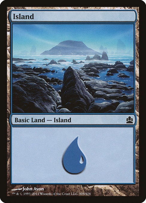 Island (305) [Commander] | Gear Gaming Bentonville