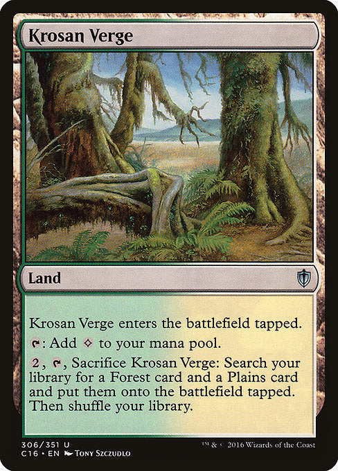 Krosan Verge [Commander 2016] | Gear Gaming Bentonville