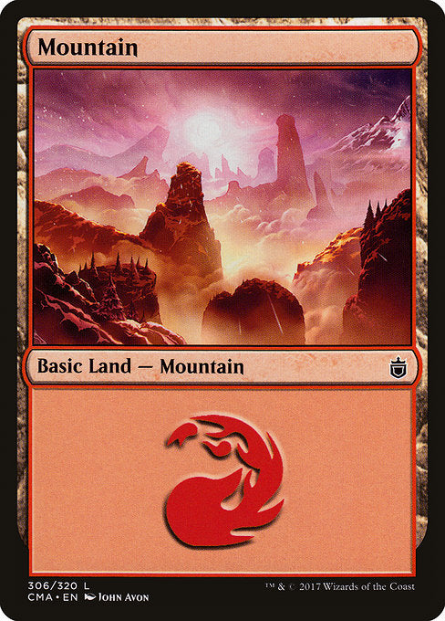 Mountain (306) [Commander Anthology] | Gear Gaming Bentonville