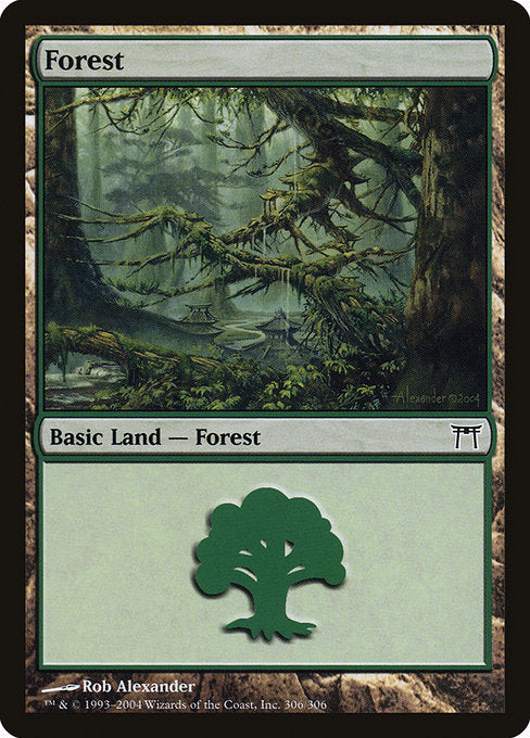 Forest (306) [Champions of Kamigawa] | Gear Gaming Bentonville