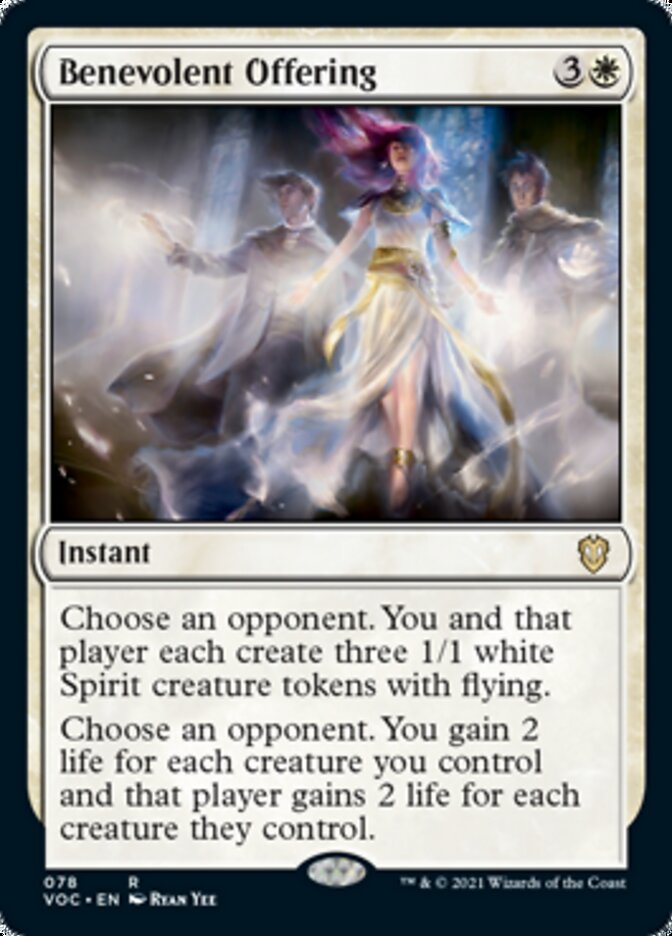 Benevolent Offering [Innistrad: Crimson Vow Commander] | Gear Gaming Bentonville