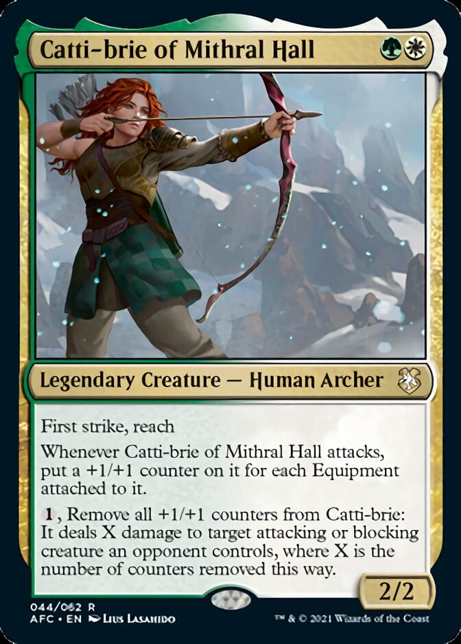 Catti-brie of Mithral Hall [Dungeons & Dragons: Adventures in the Forgotten Realms Commander] | Gear Gaming Bentonville