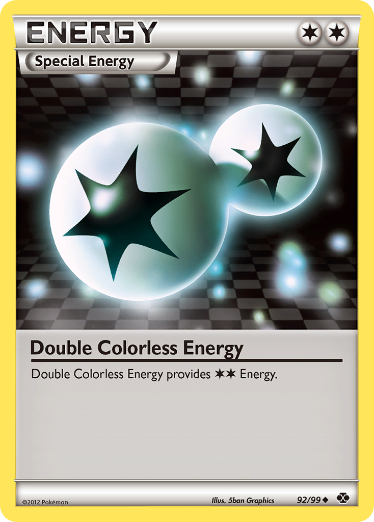 Double Colorless Energy (92/99) [Black & White: Next Destinies] | Gear Gaming Bentonville