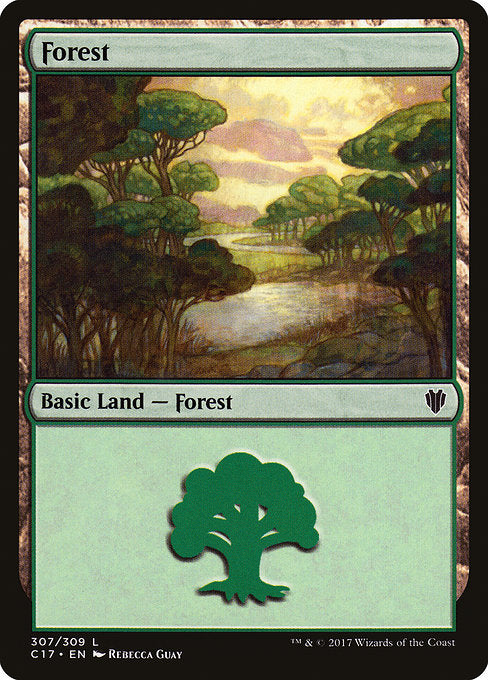 Forest (307) [Commander 2017] | Gear Gaming Bentonville