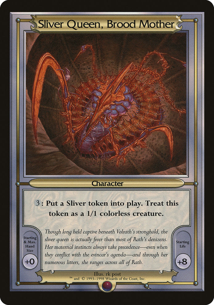 Sliver Queen, Brood Mother (Oversize) [Vanguard] | Gear Gaming Bentonville