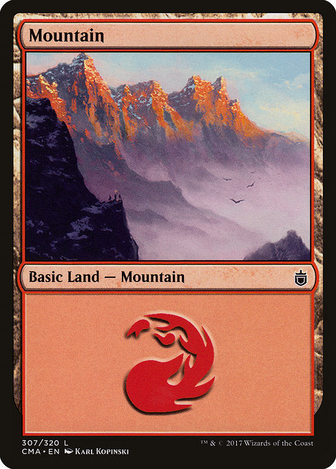 Mountain (307) [Commander Anthology] | Gear Gaming Bentonville