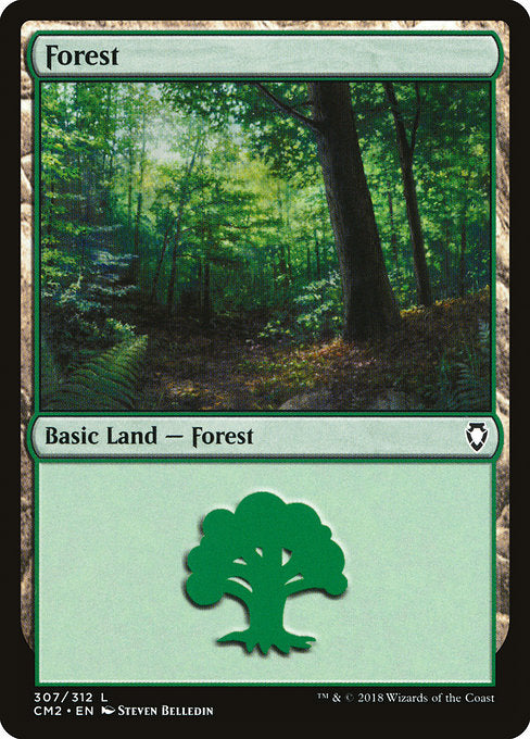 Forest (307) [Commander Anthology Volume II] | Gear Gaming Bentonville