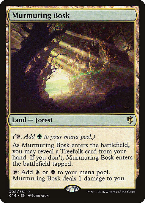 Murmuring Bosk [Commander 2016] | Gear Gaming Bentonville