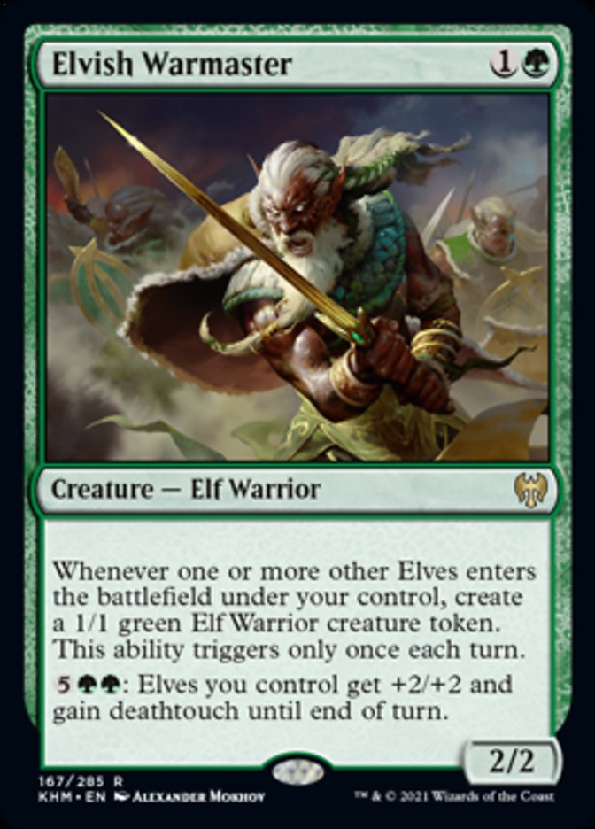 Elvish Warmaster [Kaldheim] | Gear Gaming Bentonville