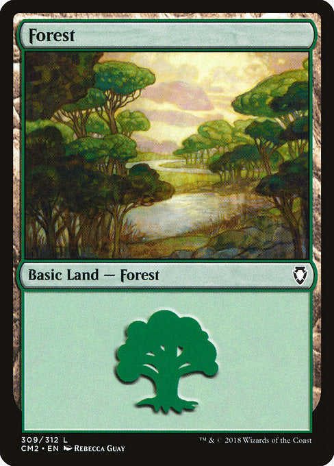 Forest (309) [Commander Anthology Volume II] | Gear Gaming Bentonville