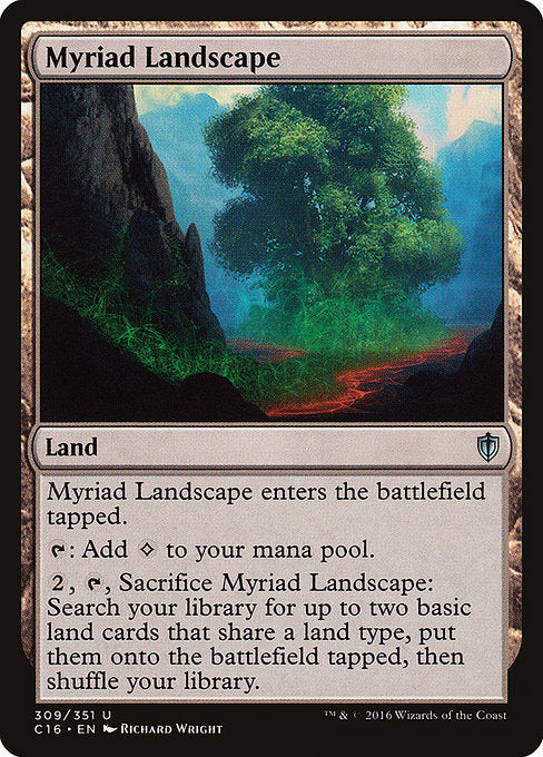 Myriad Landscape [Commander 2016] | Gear Gaming Bentonville