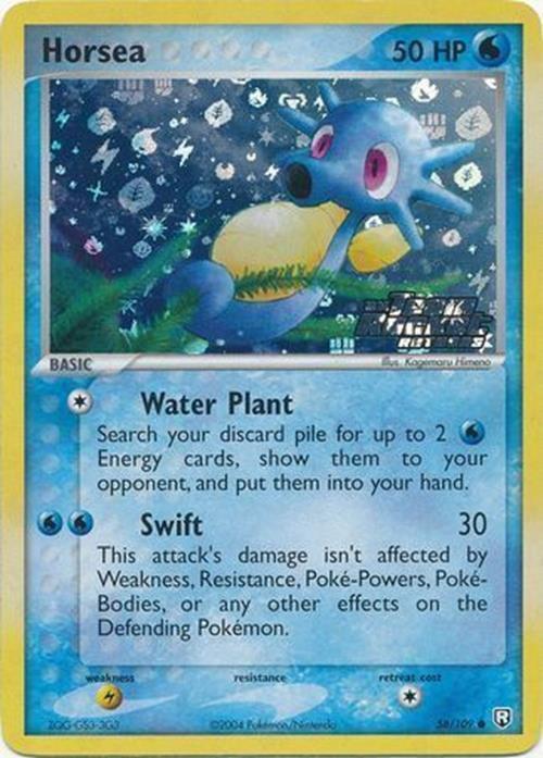 Horsea (58/109) (Stamped) [EX: Team Rocket Returns] | Gear Gaming Bentonville