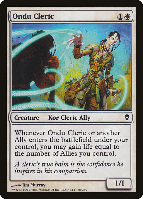 Ondu Cleric [Zendikar] | Gear Gaming Bentonville