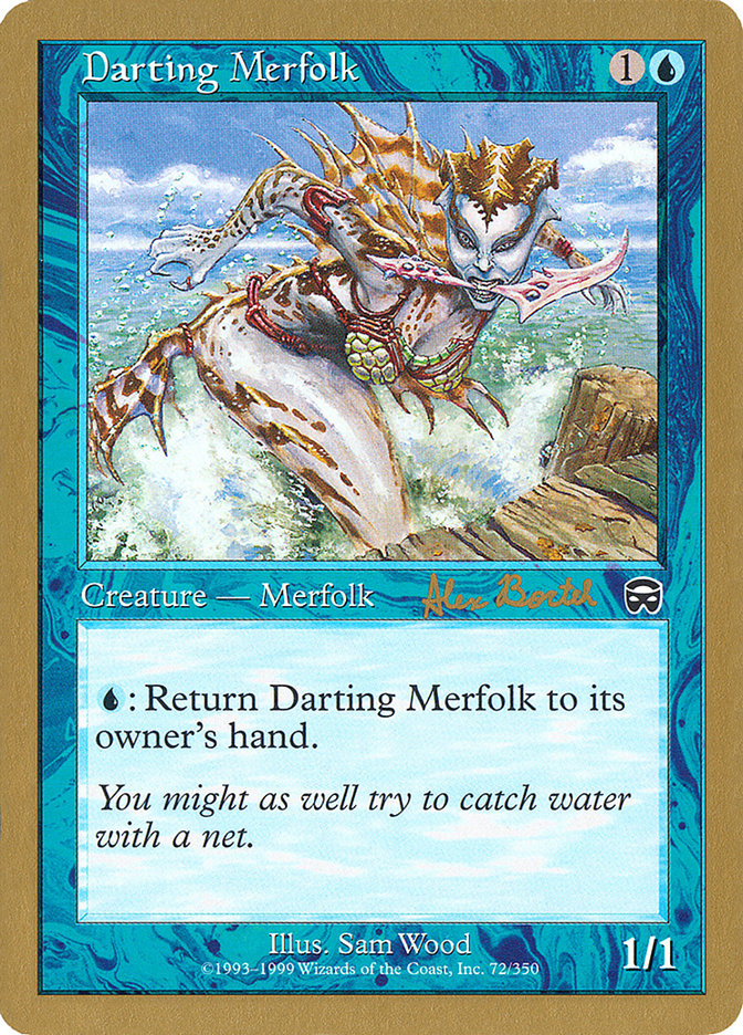 Darting Merfolk (Alex Borteh) [World Championship Decks 2001] | Gear Gaming Bentonville