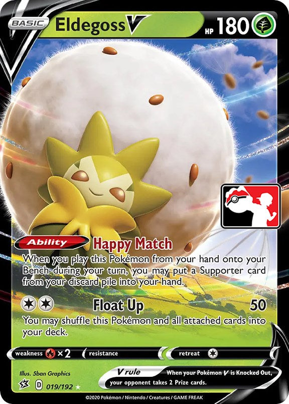 Eldegoss V (019/192) [Prize Pack Series One] | Gear Gaming Bentonville