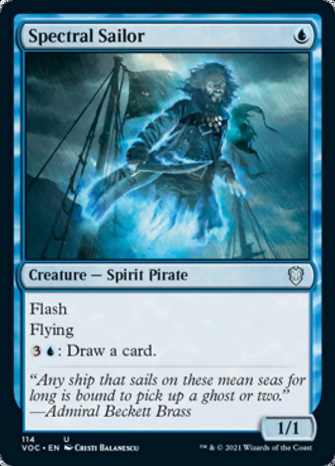 Spectral Sailor [Innistrad: Crimson Vow Commander] | Gear Gaming Bentonville