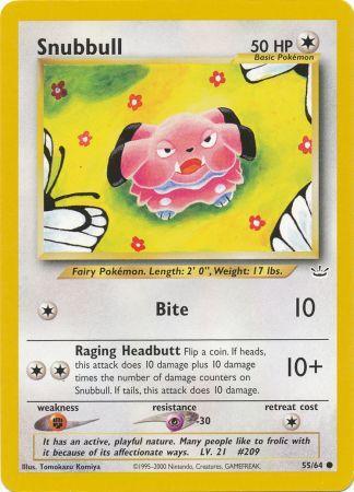 Snubbull (55/64) [Neo Revelation Unlimited] | Gear Gaming Bentonville