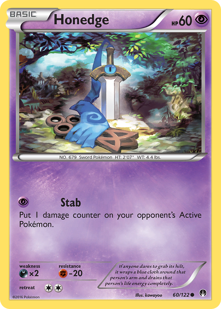 Honedge (60/122) [XY: BREAKpoint] | Gear Gaming Bentonville